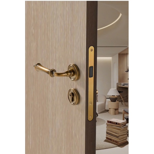 KHÓA CỬA PHÂN THỂ  ĐỒNG THAU  TB07-1