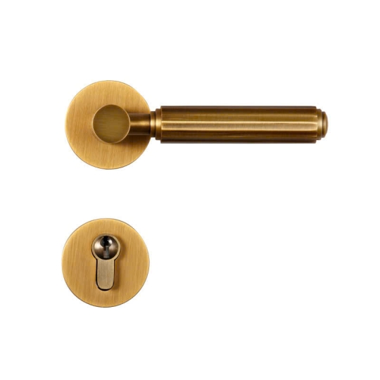  Khoá cửa Phân thể  Đồng cao cấp Màu Đồng Pháp BR7  - 23301 