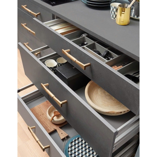 Tay nắm Đồng thau kiểu Pháp Hiện Đại 7657 Màu Vàng