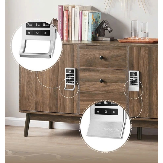 KHÓA TỦ MẬT KHẨU ĐIỆN TỬ JIANG XIN W221