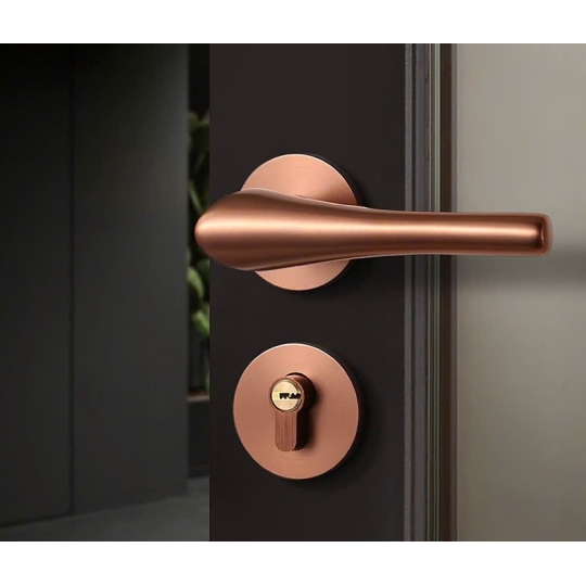 Khóa cửa màu Vàng Hồng BAGB ( ROSE GOLDEN A STYLE)