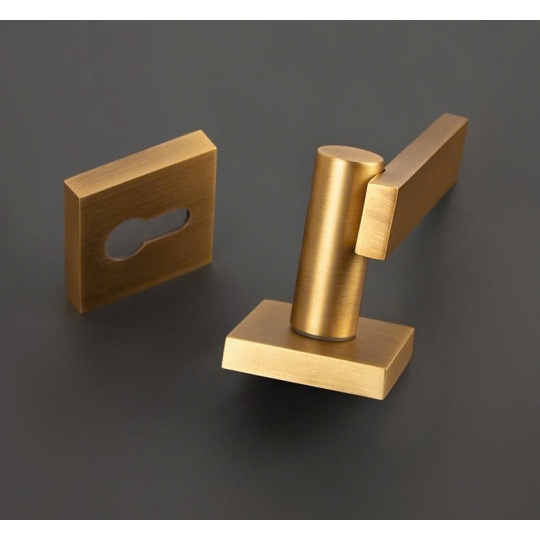  Khoá cửa Phân thể  Đồng thau  Màu Đồng Pháp BR7  - 98FBS 