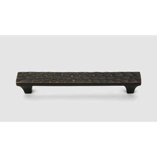 Tay nắm Tủ bằng  đồng Vân Búa Kiểu Pháp hiện đại Mã 19024 - Màu đồng Cổ