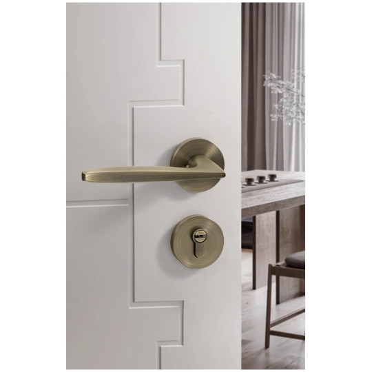 Khóa cửa Phòng Mã 58 F671 - Màu Rêu