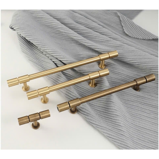 Tay nắm Đồng thau  kiểu Pháp Mã 8706675 - Màu Đồng Pháp