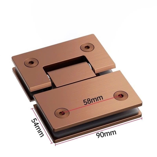 BẢN LỀ CABIN KÍNH WC 90  ĐỘ -  MÀU HỒNG