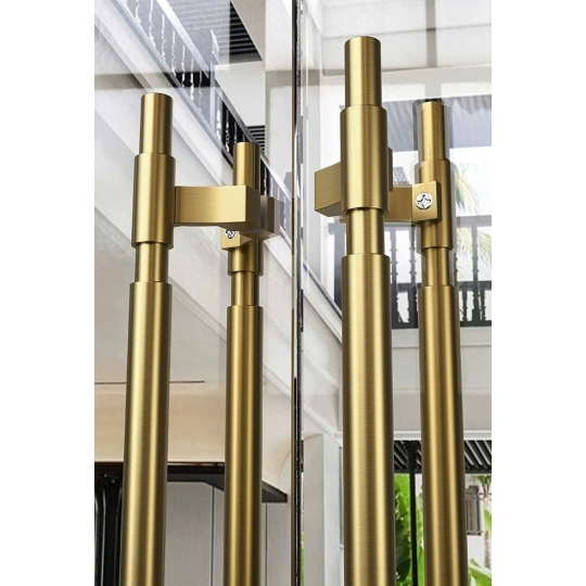 TAY NẮM CỬA CHÍNH BL02 - Màu Vàng Trơn