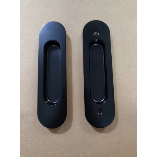 Tay nắm Âm Móc cửa lùa Hợp Kim - Dạng Móc Oval