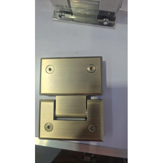 BẢN LỀ CABIN KÍNH WC 180 ĐỘ -  MÀU RÊU