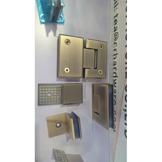 BẢN LỀ CABIN KÍNH WC 180 ĐỘ -  MÀU RÊU