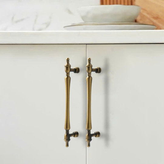 Tay nắm Màu đồng kiểu Pháp Mã F639
