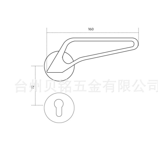 Khóa cửa Phòng Mã 72F279