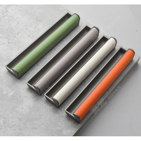 Tay nắm Hợp kim Bọc da  Cao Cấp  Mã 6551