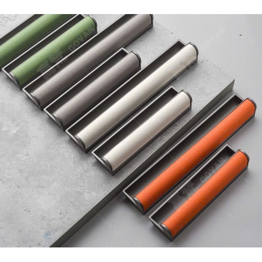 Tay nắm Hợp kim Bọc da  Cao Cấp  Mã 6551