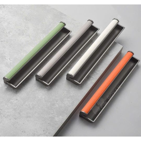 Tay nắm Hợp kim Bọc da  Cao Cấp  Mã 6551