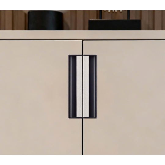 Tay nắm Hợp kim Bọc da  Cao Cấp  Mã 6158