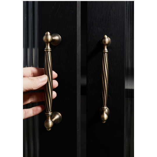 Tay nắm Tủ dạng Bằng Đồng Thau Cao Cấp -  032 CG-D2111