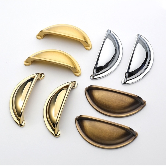 Tay Nắm dạng Sò Đồng Thau Cao Cấp